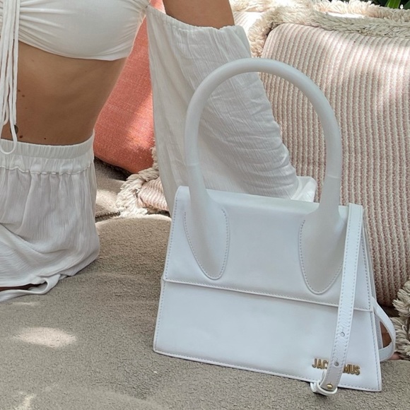 Jacquemus white le grand chiquito bag - Picture 14 of 15